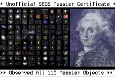 [All Messier Observer Certificate]