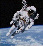 [Free flight MMU, STS-41B]