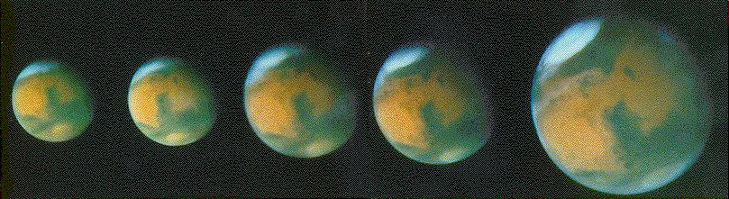 [HST views of Mars]